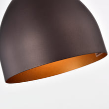 Load image into Gallery viewer, RADIANCE goods Industrial 1 Light Oil Rubbed Bronze Ceiling Pendant 7" Wide