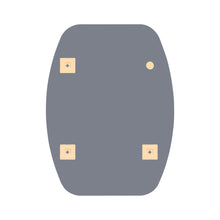 Load image into Gallery viewer, RADIANCE goods Vertical/Horizontal Frameless Wall Mirror 32"