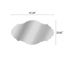 Load image into Gallery viewer, RADIANCE goods Horizontal Frameless Wall Mirror 24" Width