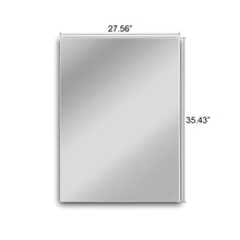 Load image into Gallery viewer, RADIANCE goods Vertical/Horizontal Large Frameless Wall Mirror 28x35