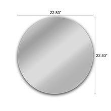 Load image into Gallery viewer, RADIANCE goods Vertical Large Frameless Wall Mirror 23x23