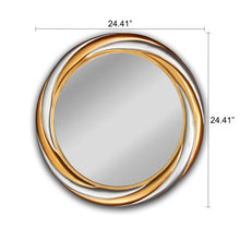 Load image into Gallery viewer, RADIANCE goods Vertical Framed Wall Mirror 24x24