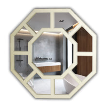 Load image into Gallery viewer, RADIANCE goods Vertical Framed Wall Mirror 24x24