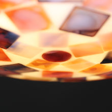 Load image into Gallery viewer, RADIANCE goods Mosaic-Style 2 Light Seashell Flush-Mount Ceiling Fixture 12" Wide