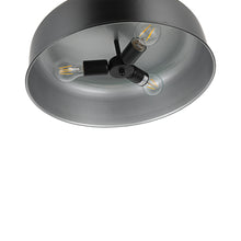 Load image into Gallery viewer, RADIANCE goods Contemporary 3 Light Black/Silver Ceiling Pendant 16" Wide