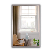 Load image into Gallery viewer, RADIANCE goods Chrome Finish Rectangular Framed Wall Mirror 33"