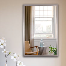 Load image into Gallery viewer, RADIANCE goods Chrome Finish Rectangular Framed Wall Mirror 33"