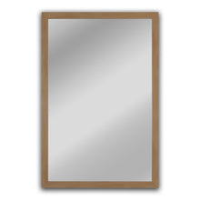 Load image into Gallery viewer, RADIANCE goods Textured Brass Rectangular Framed Wall Mirror 33"