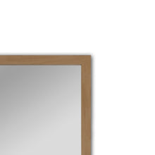 Load image into Gallery viewer, RADIANCE goods Textured Brass Rectangular Framed Wall Mirror 33"