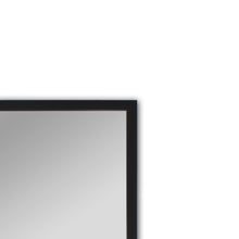 Load image into Gallery viewer, RADIANCE goods Textured Black Rectangular Framed Wall Mirror 36"