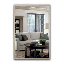 Load image into Gallery viewer, RADIANCE goods Silver Finish Rectangular Framed Wall Mirror 33"