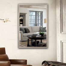 Load image into Gallery viewer, RADIANCE goods Silver Finish Rectangular Framed Wall Mirror 33"