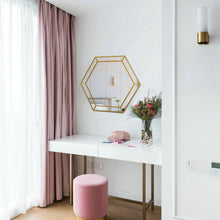 Load image into Gallery viewer, RADIANCE goods Golden Finish Hexagon Framed Wall Mirror 30"