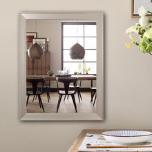 Load image into Gallery viewer, RADIANCE goods Silver Finish Rectangular Framed Wall Mirror 36"