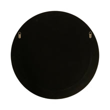 Load image into Gallery viewer, RADIANCE goods Vertical Seashell Finish Round Framed Wall Mirror 30"