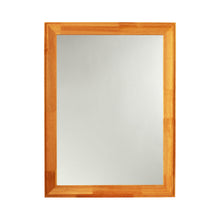 Load image into Gallery viewer, RADIANCE goods Maple Finish Rectangular Framed Wall Mirror 32"