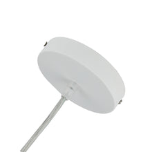 Load image into Gallery viewer, RADIANCE goods Contemporary 1 Light Matt White Ceiling Pendant 8" Wide