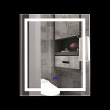 Load image into Gallery viewer, RADIANCE goods Embedded LED Mirror 6000K Daylight White 24"