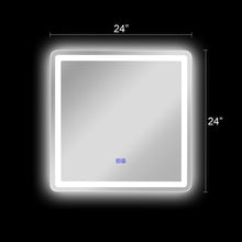 Load image into Gallery viewer, RADIANCE goods BackLit LED Mirror 6000K Daylight White 24"