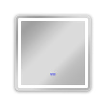 Load image into Gallery viewer, RADIANCE goods BackLit Square TouchScreen LED Mirror 3000-6000K 24"
