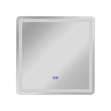 Load image into Gallery viewer, RADIANCE goods BackLit Square TouchScreen LED Mirror 3000-6000K 24"