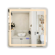 Load image into Gallery viewer, RADIANCE goods BackLit LED Mirror 4000K Warm White 24"