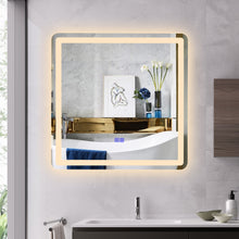 Load image into Gallery viewer, RADIANCE goods BackLit LED Mirror 4000K Warm White 30"