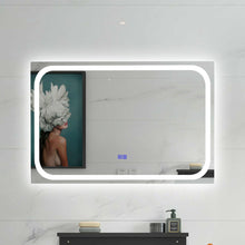 Load image into Gallery viewer, RADIANCE goods BackLit Rectangular TouchScreen LED Mirror 3000-6000K 36"