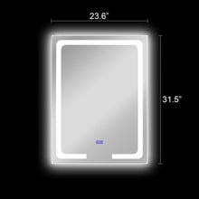 Load image into Gallery viewer, RADIANCE goods BackLit Rectangular TouchScreen LED Mirror 3000-6000K 32"