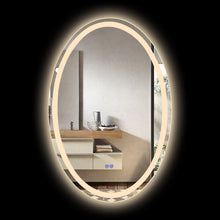 Load image into Gallery viewer, RADIANCE goods BackLit Oval TouchScreen LED Mirror 3000-6000K 32"