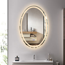 Load image into Gallery viewer, RADIANCE goods BackLit Oval TouchScreen LED Mirror 3000-6000K 32"