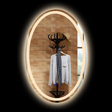 Load image into Gallery viewer, RADIANCE goods BackLit Oval TouchScreen LED Mirror 3000-6000K 42"