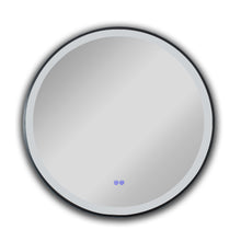 Load image into Gallery viewer, RADIANCE goods Embedded Round TouchScreen LED Mirror 3000-6000K 24"
