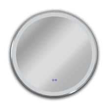Load image into Gallery viewer, RADIANCE goods Embedded Round TouchScreen LED Mirror 3000-6000K 24"