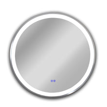 Load image into Gallery viewer, RADIANCE goods Embedded Round TouchScreen LED Mirror 3000-6000K 30"