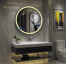 Load image into Gallery viewer, RADIANCE goods Embedded LED Mirror 4000K Warm White 28"