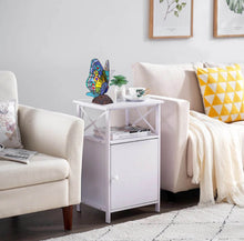 Load image into Gallery viewer, RADIANCE goods Tiffany-style 1 Light Butterfly Accent Table Lamp 10" Tall