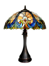 Load image into Gallery viewer, RADIANCE goods Tiffany-Style 2 Light Victorian Table Lamp 16" Shade