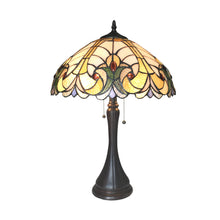 Load image into Gallery viewer, RADIANCE goods Tiffany-Style 2 Light Victorian Table Lamp 16" Shade