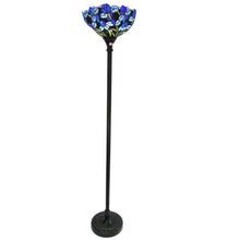 Load image into Gallery viewer, RADIANCE goods Iris 1 Light Torchiere Floor Lamp 14.5" Shade