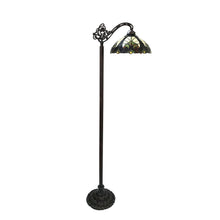 Load image into Gallery viewer, RADIANCE goods Victorian 1 Light Reading Floor Lamp 13" Shade