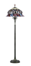 Load image into Gallery viewer, RADIANCE goods Floral 3 Light Floor Lamp 20" Shade