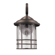 Load image into Gallery viewer, RADIANCE goods Transitional 1 Light Rubbed Bronze Outdoor Wall Sconce 10" Height, 2-pack