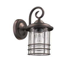 Load image into Gallery viewer, RADIANCE goods Transitional 1 Light Rubbed Bronze Outdoor Wall Sconce 10" Height, 2-pack