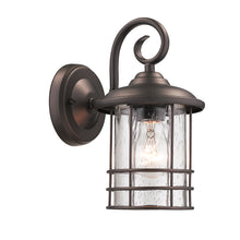 Load image into Gallery viewer, RADIANCE goods Transitional 1 Light Rubbed Bronze Outdoor Wall Sconce 10" Height, 2-pack