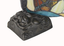 Load image into Gallery viewer, RADIANCE goods Tiffany-Style 1 Light Butterfly Accent Table Lamp 9.5" Tall