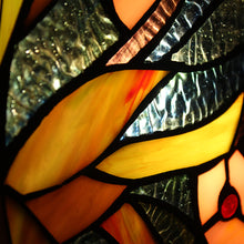 Load image into Gallery viewer, RADIANCE goods Tiffany-Style 1 Light Butterfly Accent Table Lamp 10" Tall