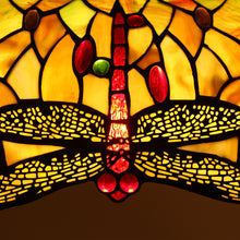 Load image into Gallery viewer, RADIANCE goods Tiffany-Style Dragonfly 3 Light Island Pendant 28" Wide