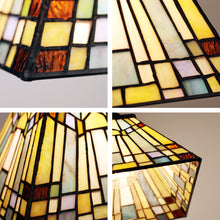 Load image into Gallery viewer, RADIANCE goods Mission-Style Blackish Bronze 1-Light Mini-Pendant 8" Shade