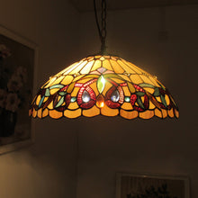 Load image into Gallery viewer, RADIANCE goods Victorian-Style 2 Light Inverted Ceiling Pendent 18" Shade